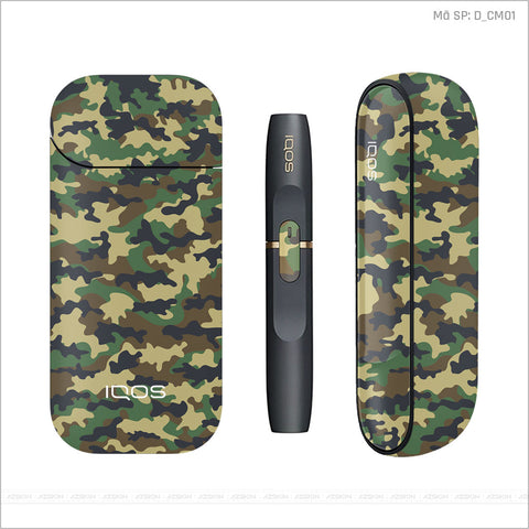 Dán Skin IQOS Hình Camo | D_CM01