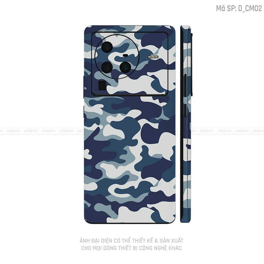 Dán Skin Vivo X Series Hình Camo | D_CM02
