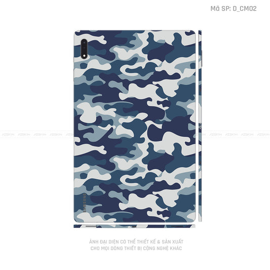 Dán Skin Galaxy Tab S8 Series Hình Camo | D_CM02
