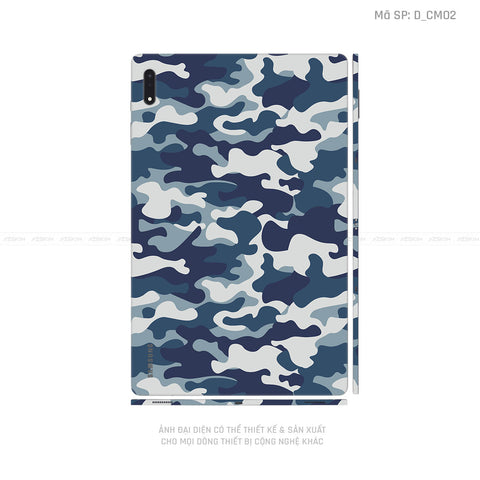 Dán Skin Galaxy Tab S8 Series Hình Camo | D_CM02