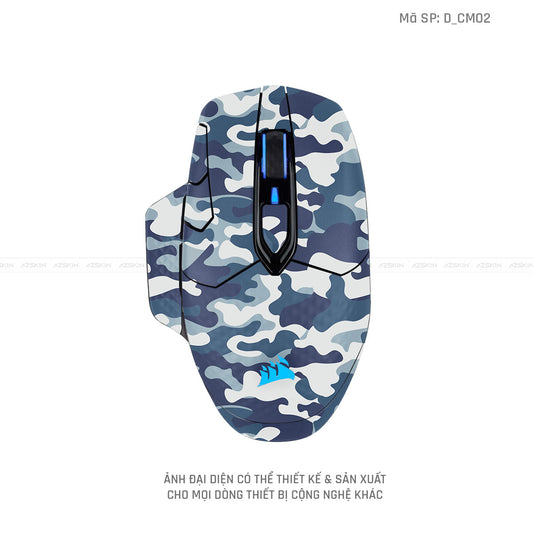Skin Dán Chuột Corsair Hình Camo | D_CM02