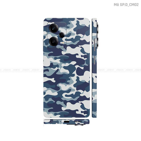 Dán Skin Xiaomi Redmi Note 12 Series Hình Camo | D_CM02
