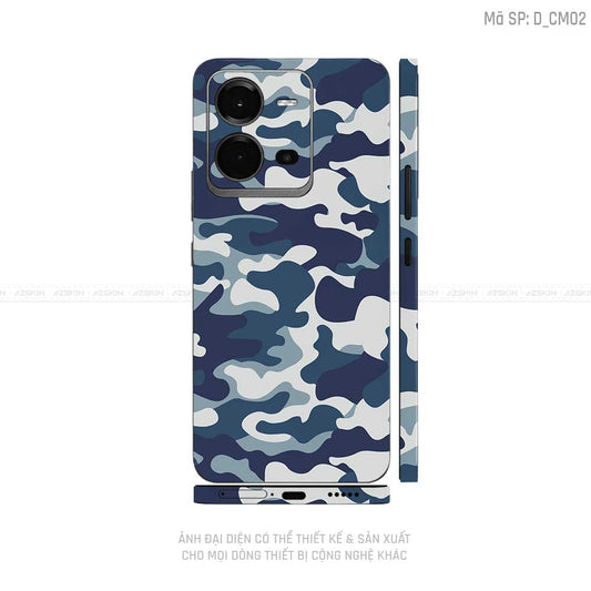 Dán Skin Vivo V Series Hình Camo  | D_CM02