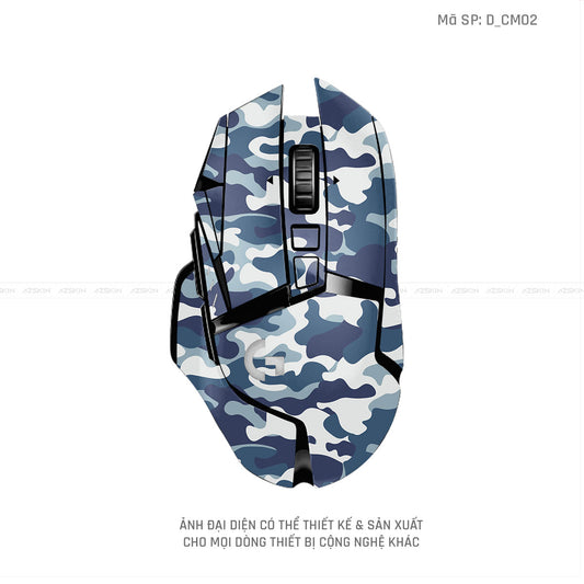 Skin Dán Chuột Logitech Hình Camo | D_CM02