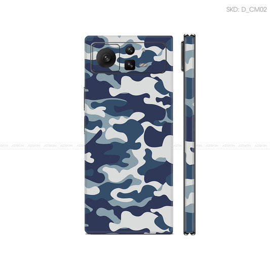 Dán Skin Điện Thoại Xiaomi Mix Fold Series Hình Camo | D_CM02