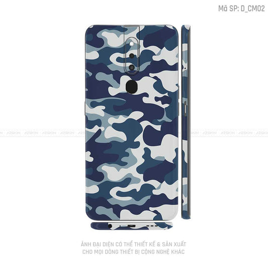 Miếng Dán Skin Điện Thoại OPPO F Series Hình Camo | D_CM02