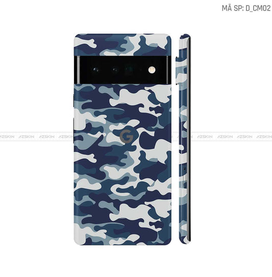 Dán Skin Google Pixel 6 Series Hình Camo | D_CM02