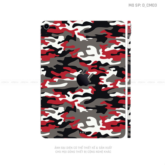 Dán Skin IPad Air Series Hình Camo | D_CM03