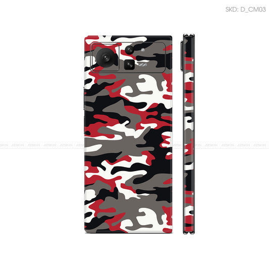 Dán Skin Điện Thoại Xiaomi Mix Fold Series Hình Camo | D_CM03