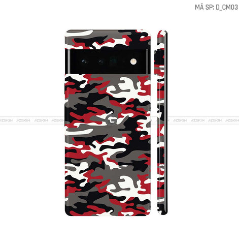 Dán Skin Google Pixel 6 Series Hình Camo | D_CM03