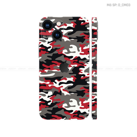 Dán Skin IPhone 14 Series Hình Camo | D_CM03