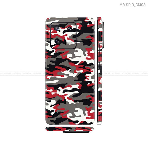 Dán Skin Xiaomi 13 Series Hình Camo | D_CM03