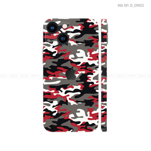 Dán Skin IPhone 16 Series Hình Camo | CM03