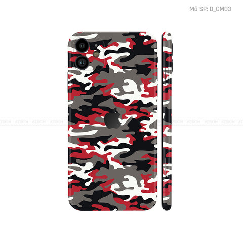 Dán Skin IPhone 11 Series Hình Camo | D_CM03