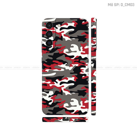 Dán Skin Galaxy S22 Series Hình Camo | D_CM03