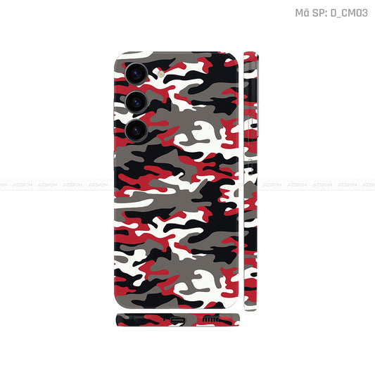Dán Skin Galaxy S23 Series Hình Camo | D_CM03
