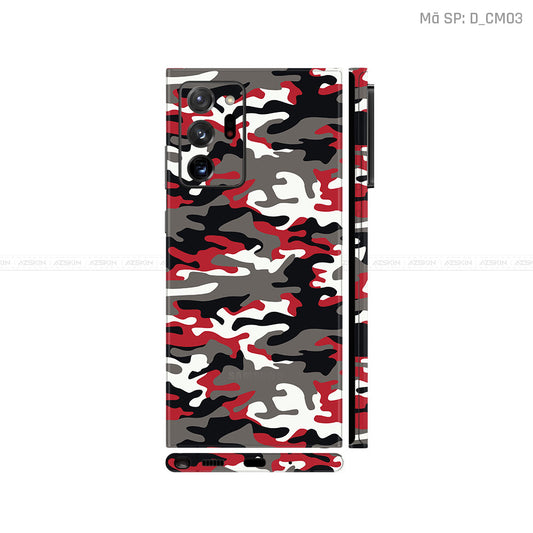 Dán Skin Galaxy Note 20 Series Hình Camo | D_CM03