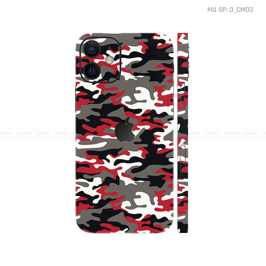 Dán Skin IPhone 12 Series Hình Camo | D_CM03