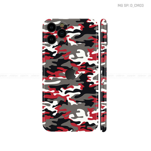Dán Skin IPhone 11 Series Hình Camo | D_CM03