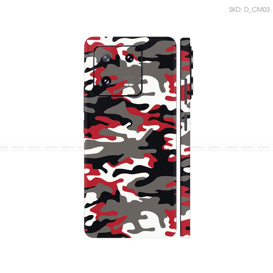 Dán Skin Điện Thoại Xiaomi 14 Series Hình Camo  | D_CM03