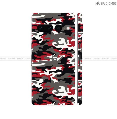 Dán Skin Google Pixel 8 Series Hình Camo | D_CM03