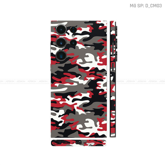 Dán Skin Galaxy S23 Series Hình Camo | D_CM03