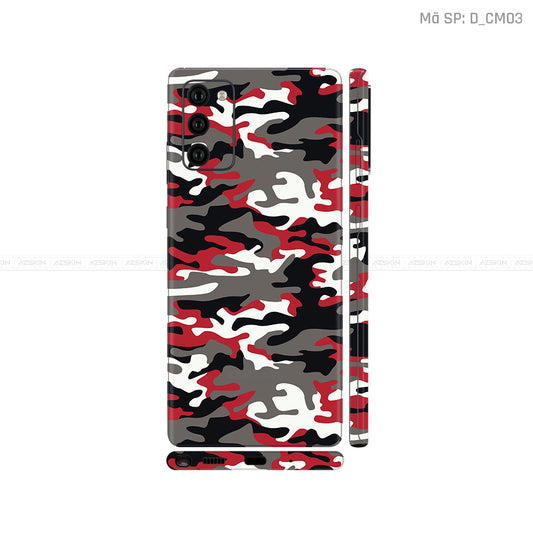 Dán Skin Galaxy Note 20 Series Hình Camo | D_CM03