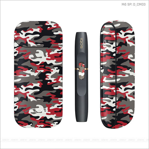 Dán Skin IQOS Hình Camo | D_CM03