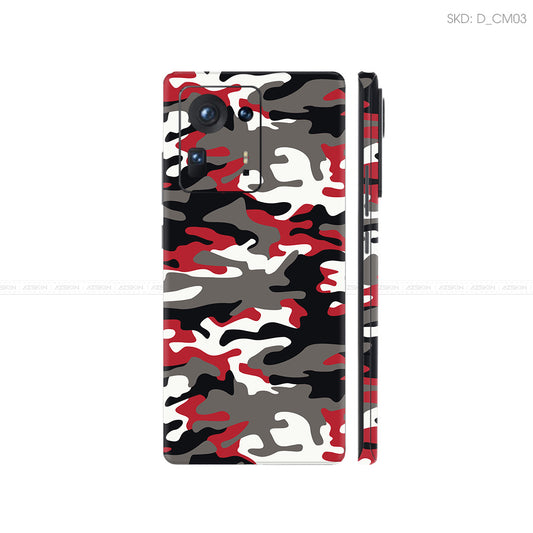 Dán Skin Điện Thoại Xiaomi Mi Mix Series Hình Camo | D_CM03