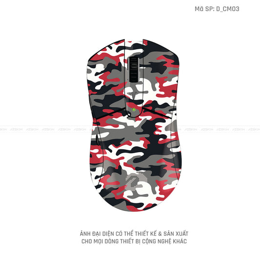 Skin Dán Chuột Dareu Hình Camo | D_CM03