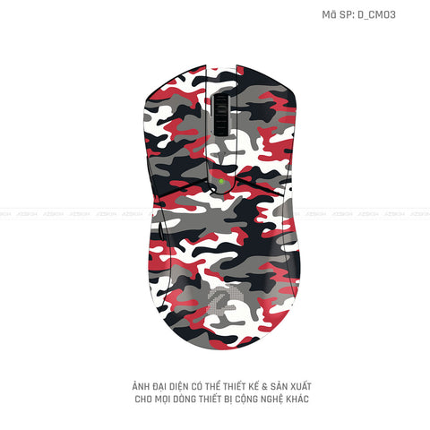Skin Dán Chuột Dareu Hình Camo | D_CM03