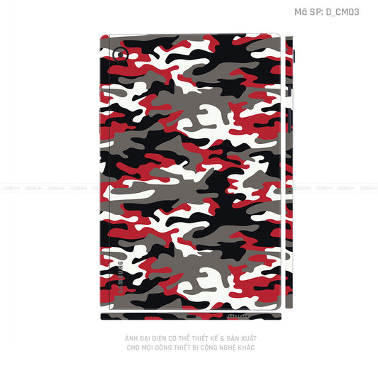Dán Skin Galaxy Tab A Series Hình Camo | D_CM03