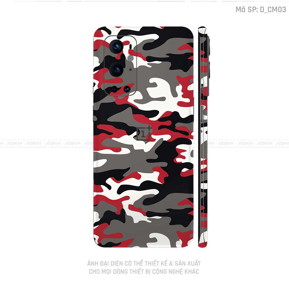 Dán Skin Oneplus 8/9 Series Hình Camo | D_CM03