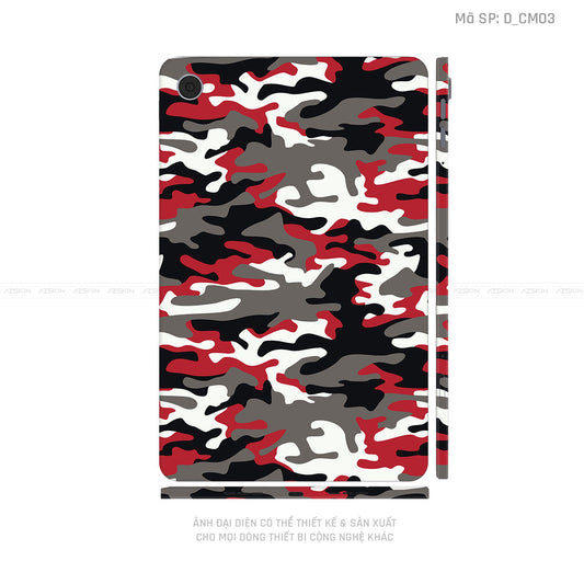 Dán Skin Máy Tính Bảng Oppo Pad Series Hình Camo | D_CM03