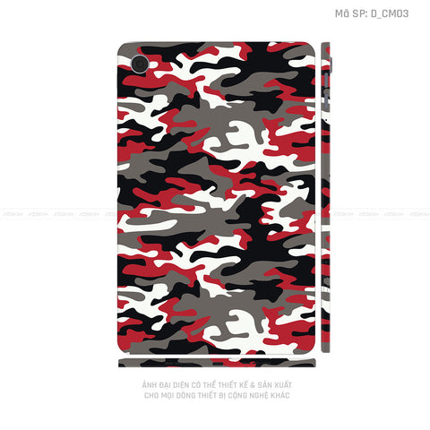 Dán Skin Máy Tính Bảng Oppo Pad Series Hình Camo | D_CM03