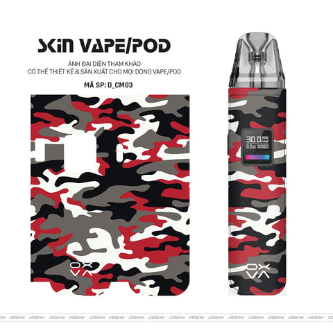 Dán Skin Pod Hình Camo | D_CM03