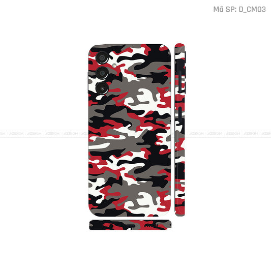 Dán Skin Samsung A Series Hình Camo | D_CM03