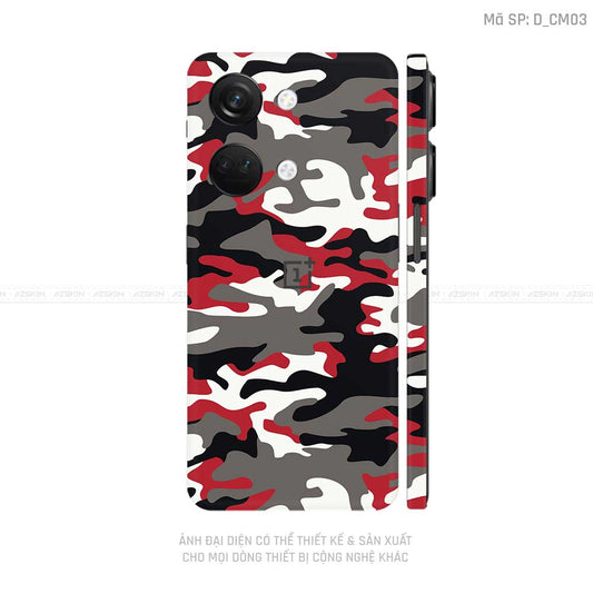 Dán Skin Oneplus Nord Series Hình CAMO | D_CM03