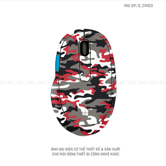 Skin Dán Chuột Microsoft Hình Camo | D_CM03