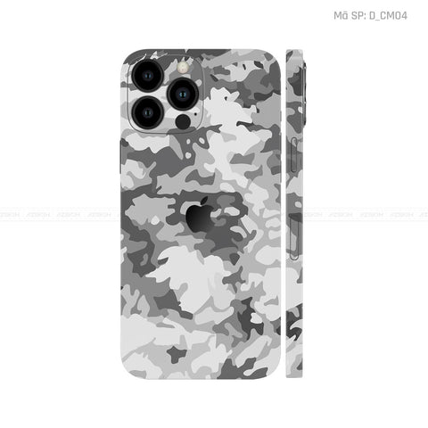 Dán Skin IPhone 13 Series Hình Camo | D_CM04