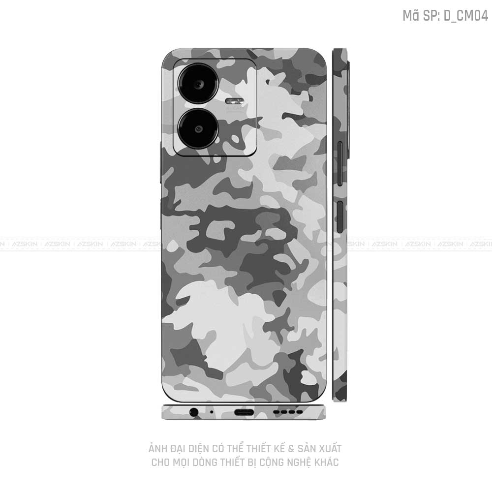 Dán Skin Vivo Y Series Hình Camo | D_CM04