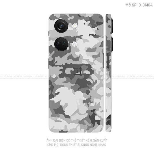 Dán Skin Oneplus Nord Series Hình CAMO | D_CM04