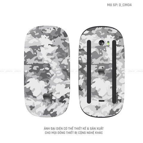 Skin Dán Chuột Apple Magic Mouse Hình Camo | D_CM04