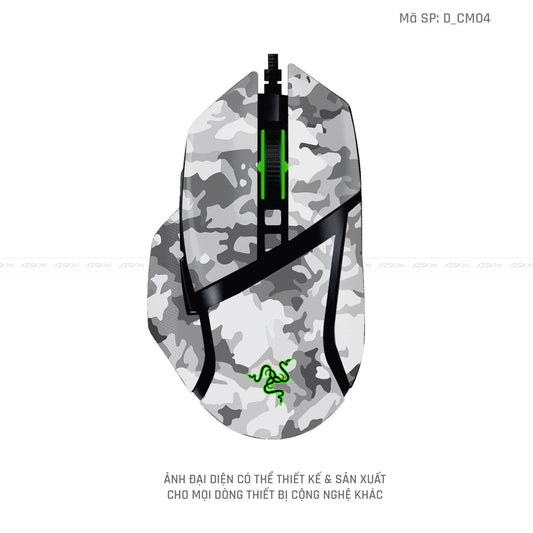 Skin Dán Chuột Razer Hình Camo | D_CM04