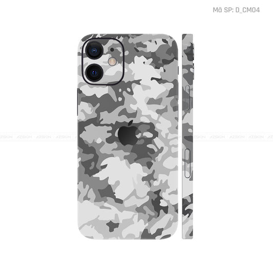 Dán Skin IPhone 12 Series Hình Camo | D_CM04