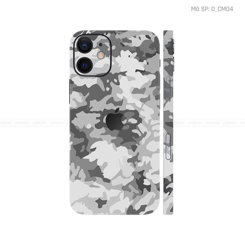 Dán Skin IPhone 12 Series Hình Camo | D_CM04