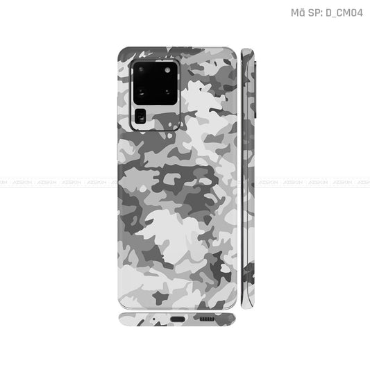 Dán Skin Galaxy S20 Series Hình Camo | D_CM04