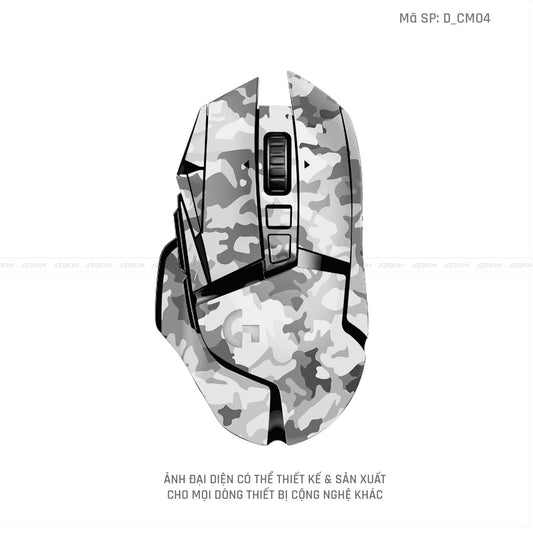 Skin Dán Chuột Logitech Hình Camo | D_CM04