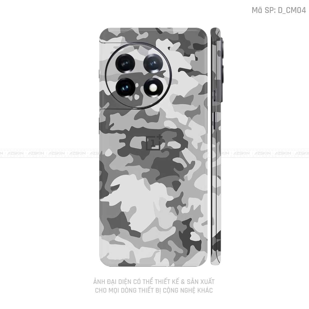 Dán Skin Oneplus Ace Series Hình Camo | D_CM04