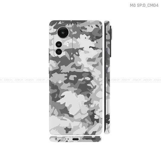 Dán Skin Xiaomi 12 Series Hình Camo | D_CM04
